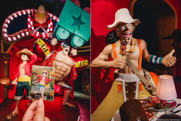 Carte One Piece du musée Grévin : la promo Luffy OP13-001