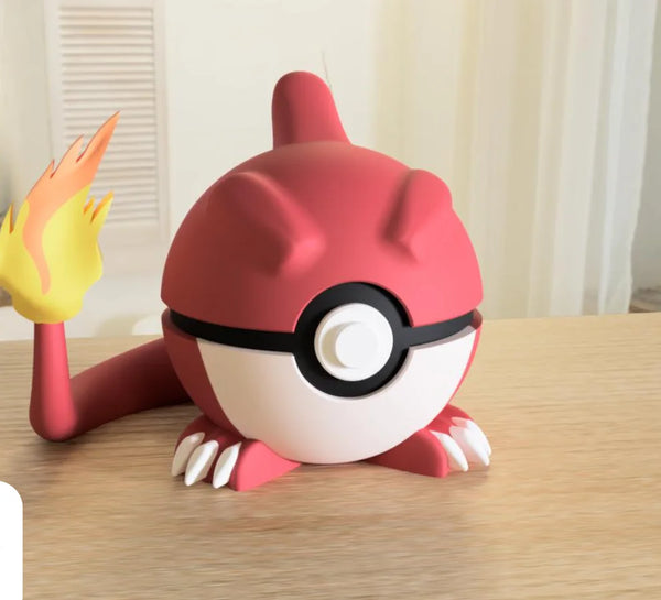 Figurine Pokéball 3D Reptincel - Pokémon