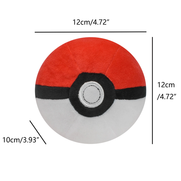 Peluche Pokéball Pokémon, ronde et douce