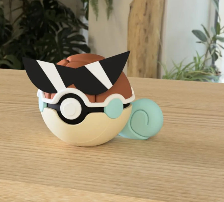 Pourquoi choisir cette Pokéball 3D Carapuce Squirtle Squad ?