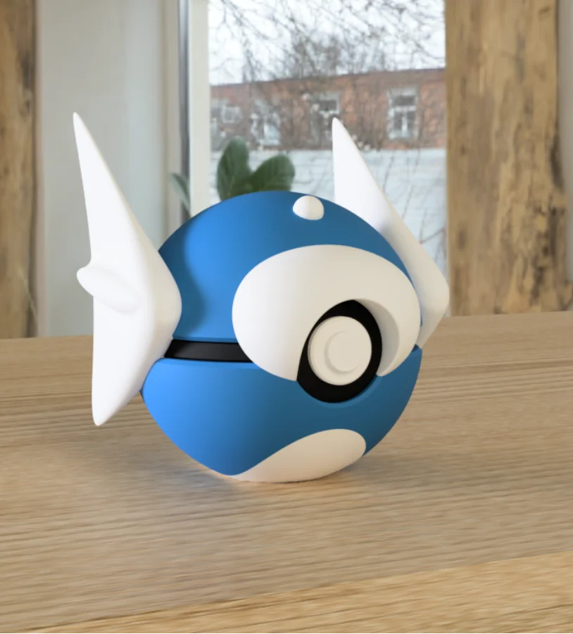 Pourquoi choisir cette Pokéball 3D Minidraco ?