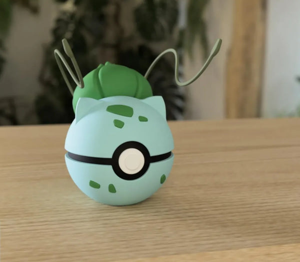 Figurine Pokéball 3D Bulbizarre - Pokémon
