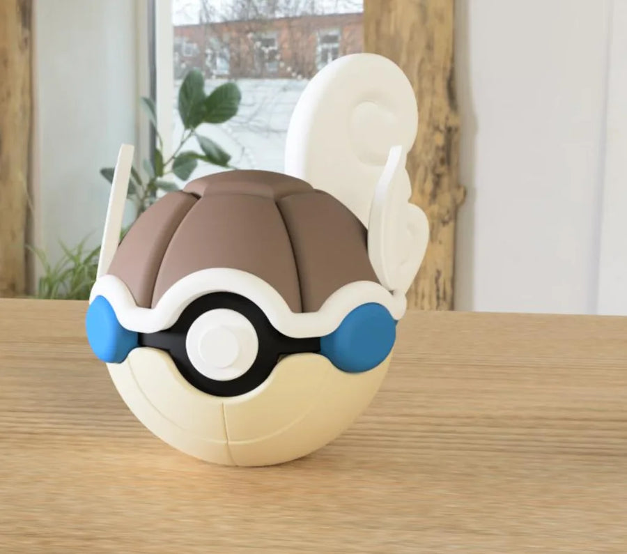 Pourquoi choisir cette Pokéball 3D Carabaffe ?