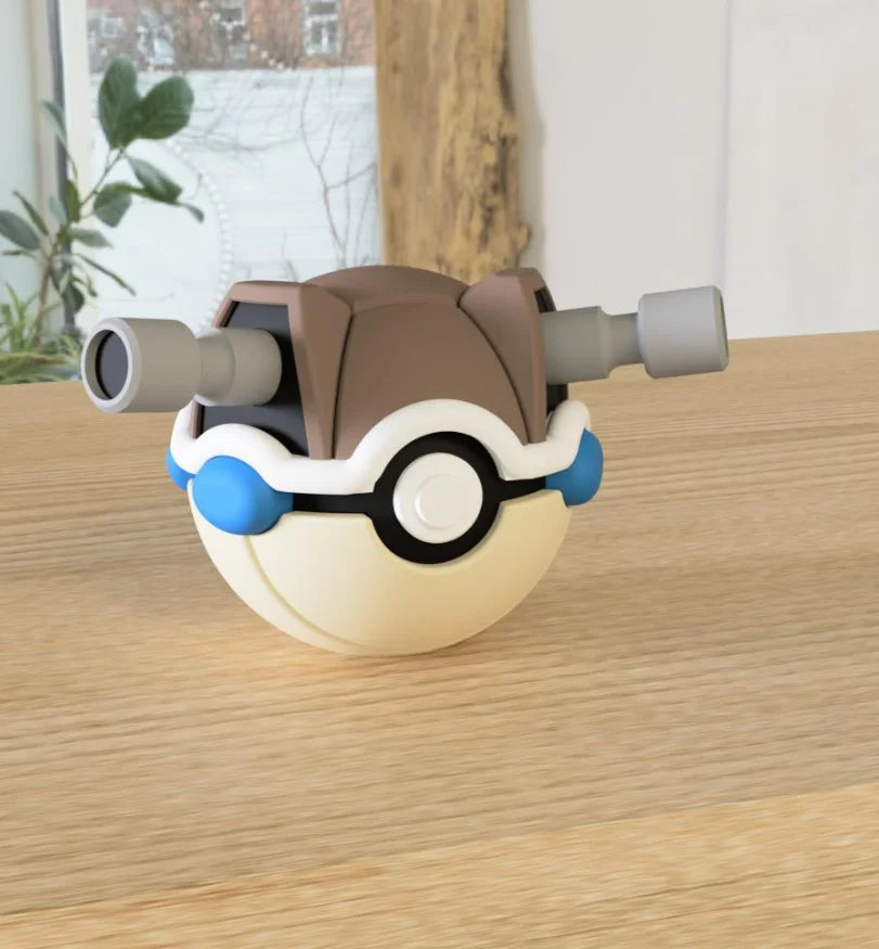 Pourquoi choisir cette Pokéball 3D Tortank ?