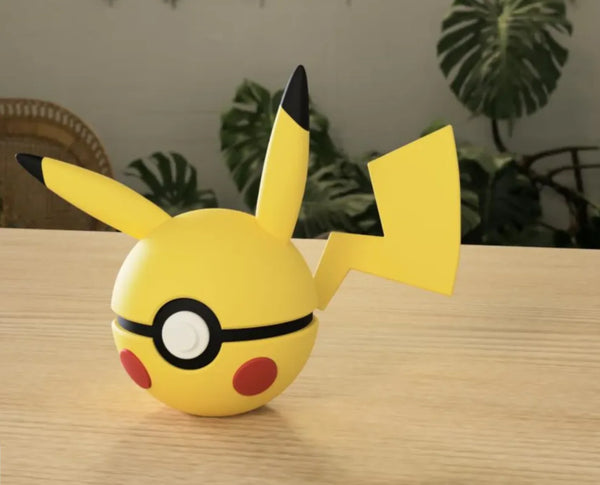 Figurine Pokéball 3D Pikachu - Pokémon