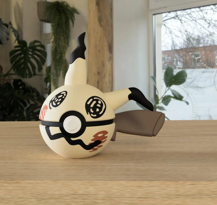 Pourquoi choisir cette Pokéball 3D Mimiqui ?