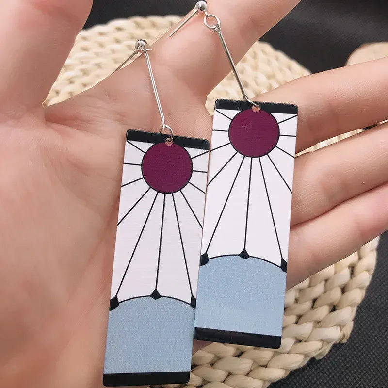 Boucles d'oreilles Cosplay Tanjiro - BAKASHOP