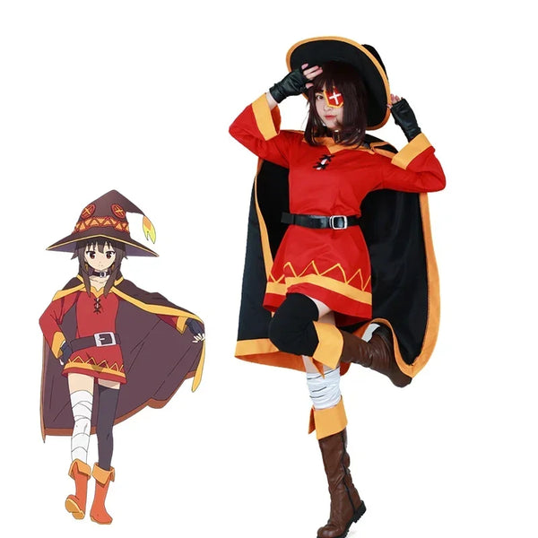 Costume cosplay Megumin - KonoSuba