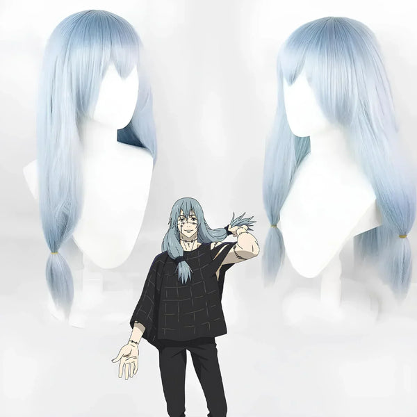 Perruque Cosplay Mahito - Jujutsu Kaisen