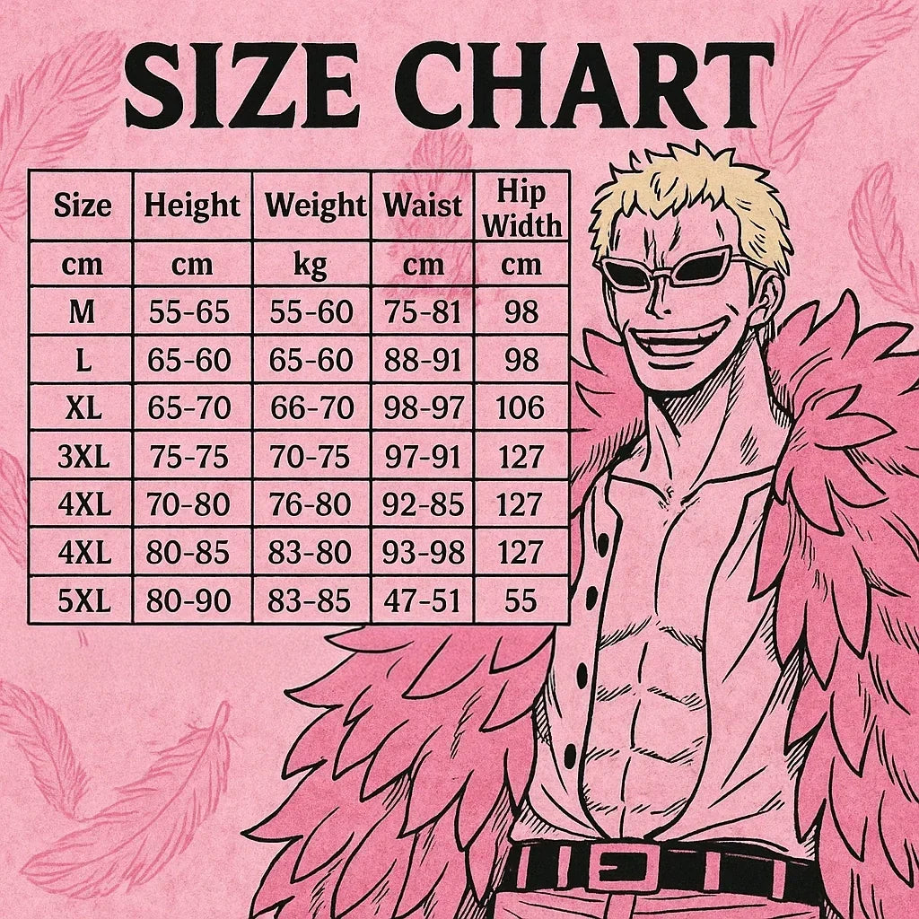 Short Doflamingo - BAKASHOP