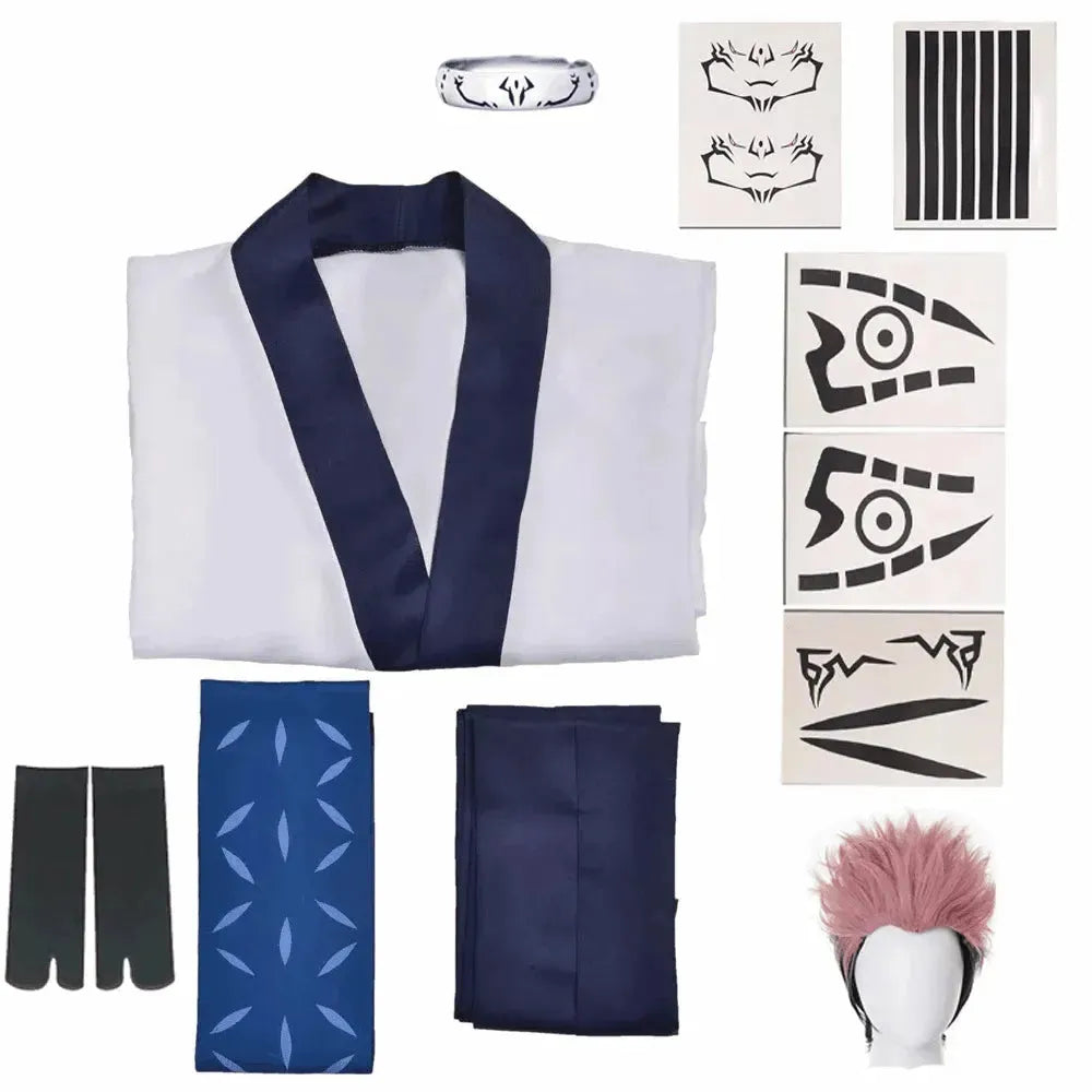 Costume Cosplay Sukuna - BAKASHOP