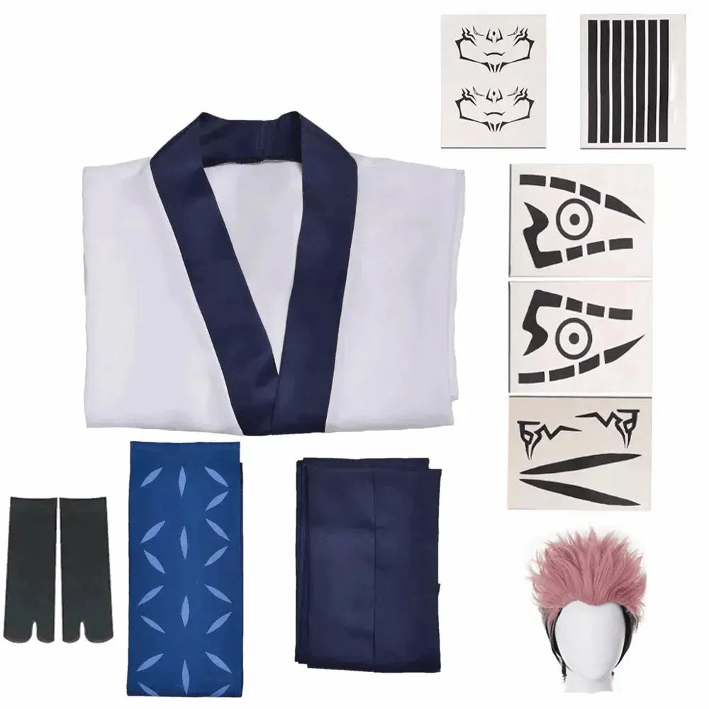 Costume Cosplay Sukuna - BAKASHOP