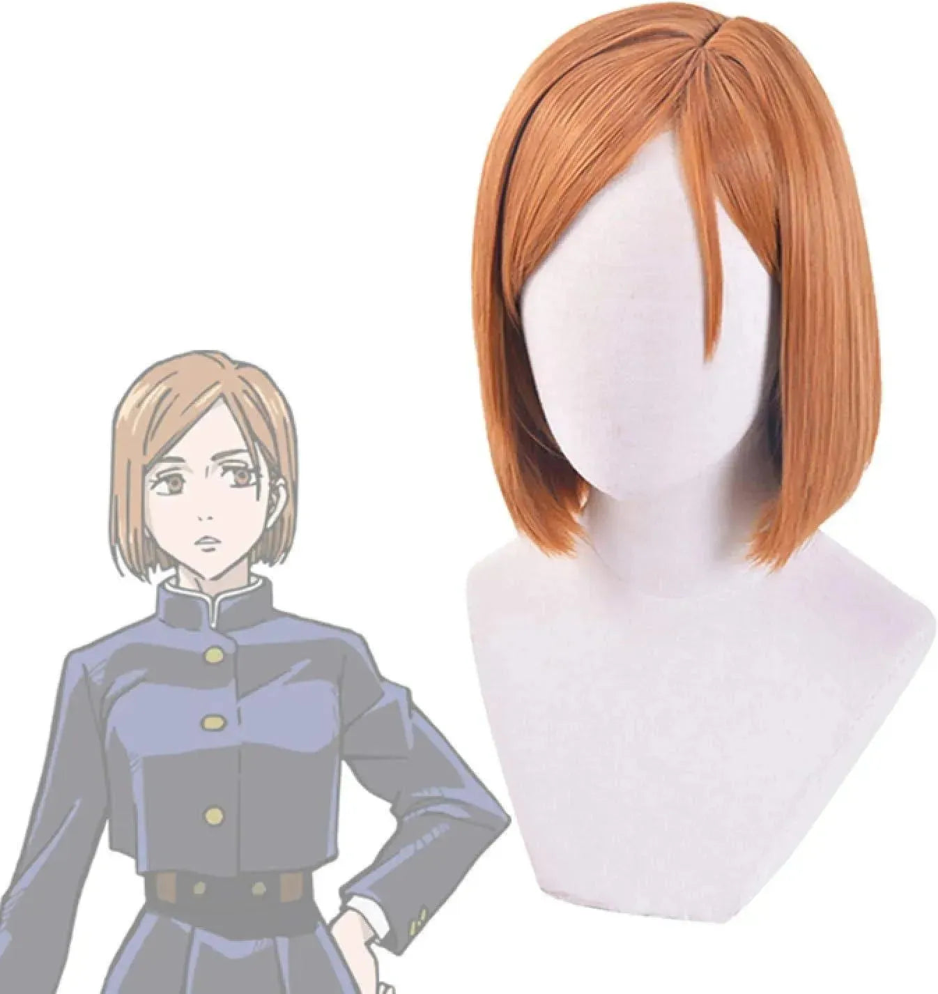 Perruque Cosplay Nobara - BAKASHOP