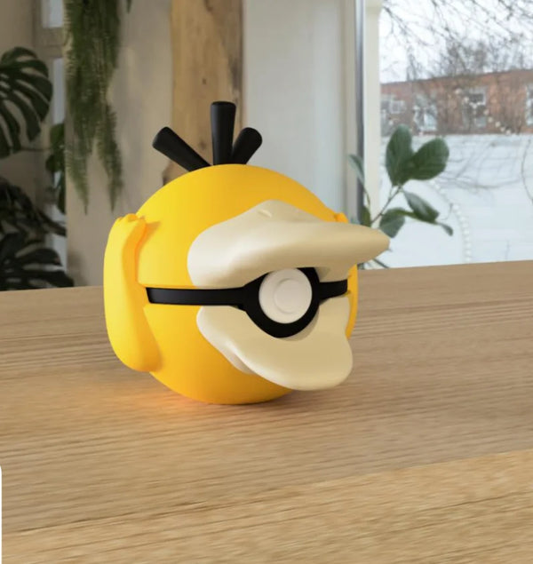 Figurine Pokéball 3D Psykokwak - Pokémon