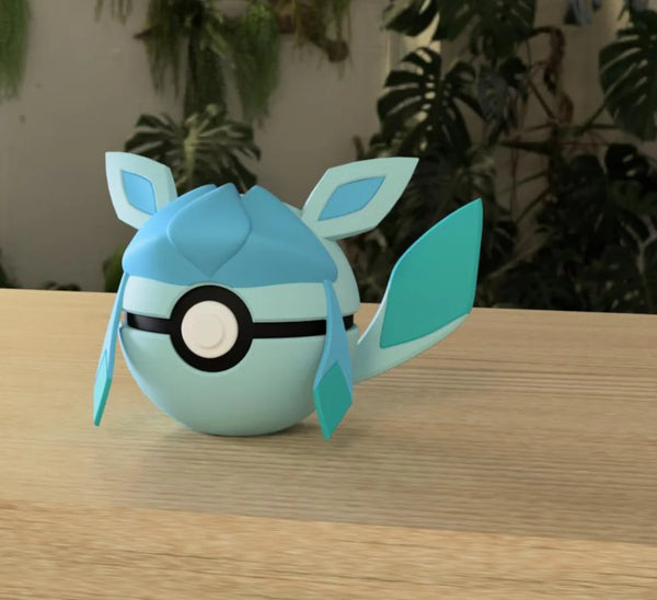 Figurine Pokéball 3D Givrali - Pokémon