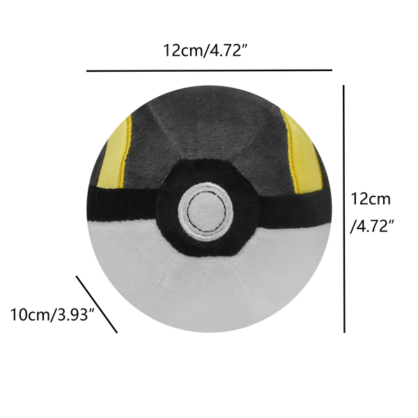 Peluche Hyper Ball Pokémon, ronde et douce