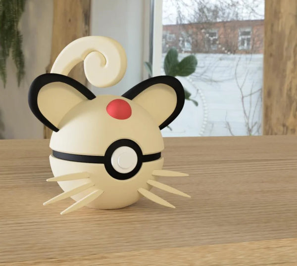 Figurine Pokéball 3D Persian - Pokémon