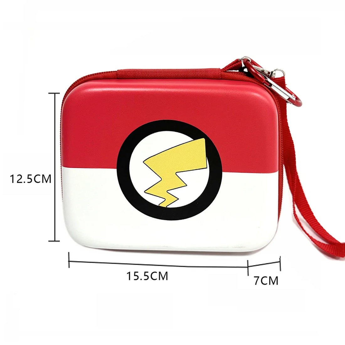 Étui rigide Pokéball éclair pour cartes Pokémon