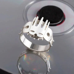 Anillo de cosplay de Anime Enrico Pucci, unisex, ajustable, con apertura, accesorios de joyería, regalos - vignette 4