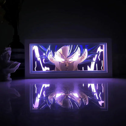 Boite Lumineuse Goku Ultra Instinct - BAKASHOP