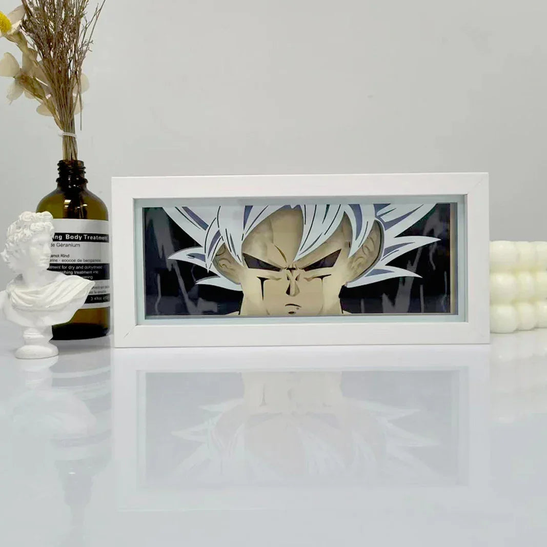 Boite Lumineuse Goku Ultra Instinct - BAKASHOP