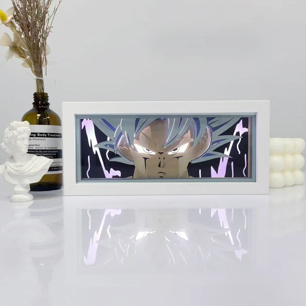 Boite Lumineuse Goku Ultra Instinct - BAKASHOP