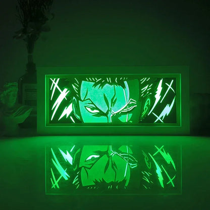 Boite Lumineuse Roronoa Zoro - BAKASHOP