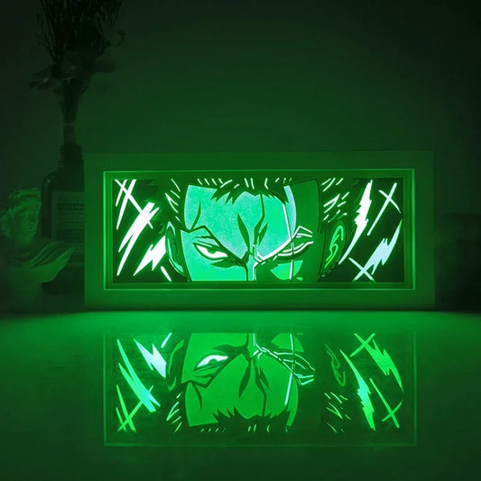 Boite Lumineuse Roronoa Zoro - BAKASHOP