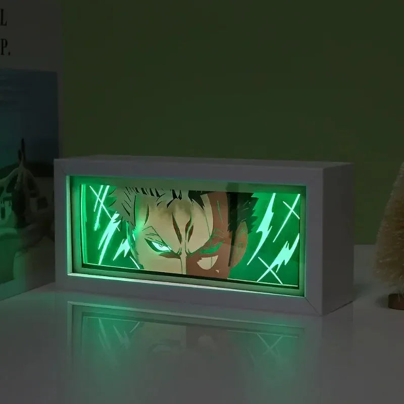 Boite Lumineuse Roronoa Zoro - BAKASHOP