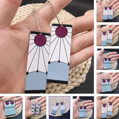 Boucles d'oreilles Cosplay Tanjiro - BAKASHOP