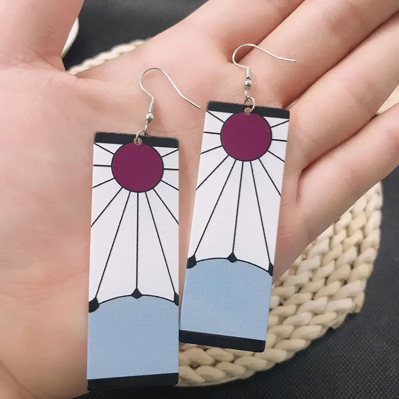 Boucles d'oreilles Cosplay Tanjiro - BAKASHOP