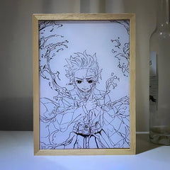 Cadre LED Tanjiro Rengoku - Demon Slayer - vignette 3