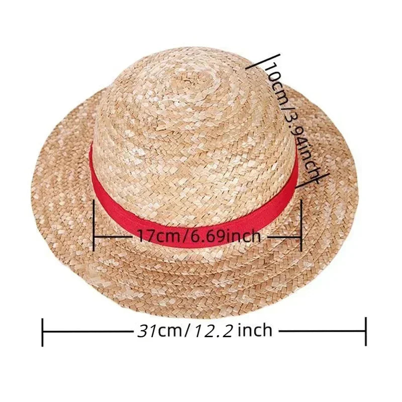 Chapeau de paille Luffy - BAKASHOP