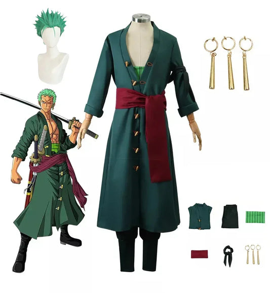 Costume Cosplay Roronoa Zoro - BAKASHOP