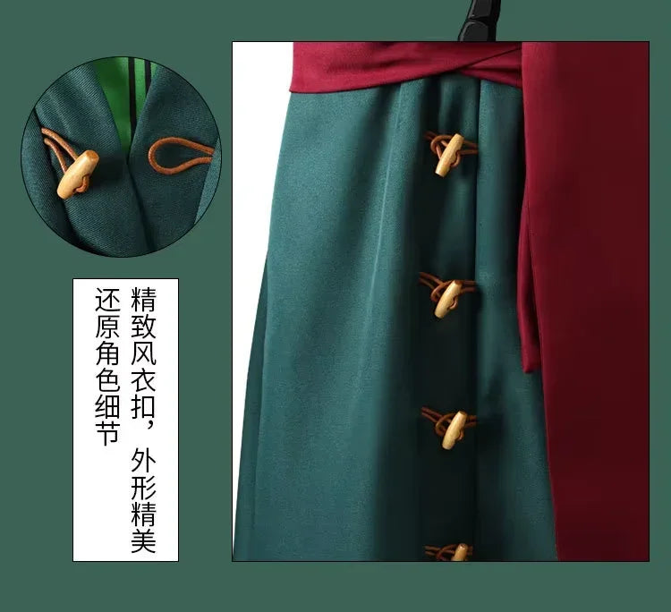Costume Cosplay Roronoa Zoro - BAKASHOP