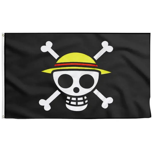 Drapeau Pirate Luffy - BAKASHOP