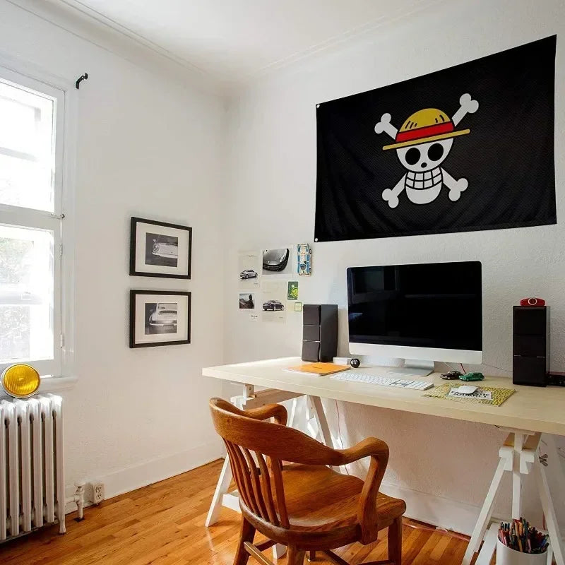 Drapeau Pirate Luffy - BAKASHOP