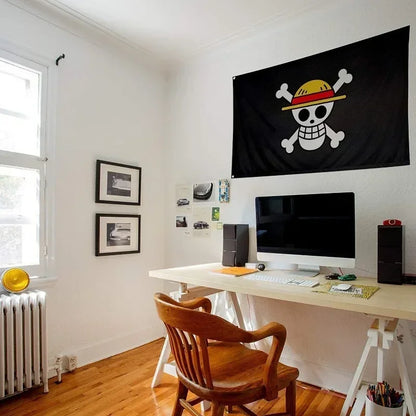 Drapeau Pirate Luffy - BAKASHOP