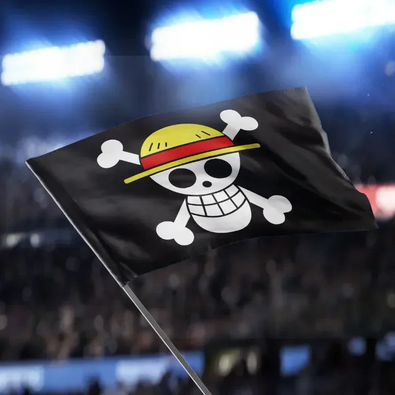 Drapeau Pirate Luffy - BAKASHOP