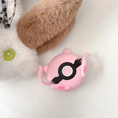 Funda de silicona a prueba de golpes para Airpods, diseño de Pokémon Ball Mew, para Airpods Pro 2 y Airpods 4, para niños y niñas. - vignette 4