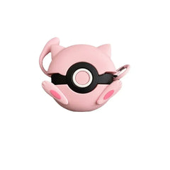 Funda de silicona a prueba de golpes para Airpods, diseño de Pokémon Ball Mew, para Airpods Pro 2 y Airpods 4, para niños y niñas. - vignette 5