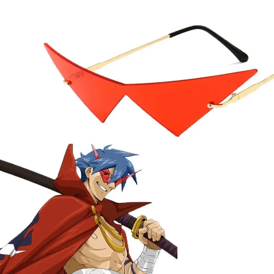 Lunette Cosplay Kamina Guren Lagann - BAKASHOP