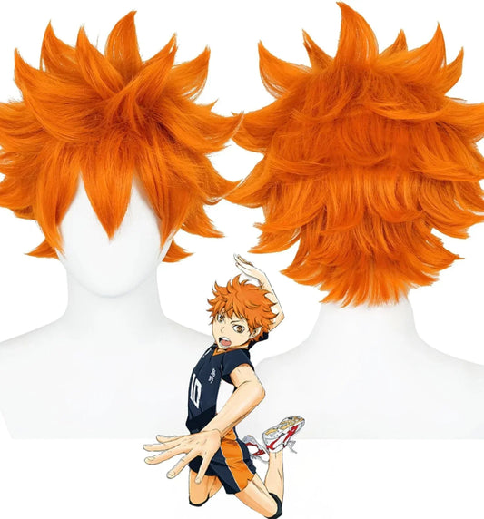Perruque Cosplay Shoyo Hinata - BAKASHOP