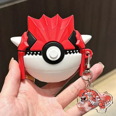 Funda de Pokémon para Apple AirPods 1, 2, 3 y 4 Airpod Pro 3D Groudon llavero auriculares inalámbricos Bluetooth funda de silicona - vignette 7