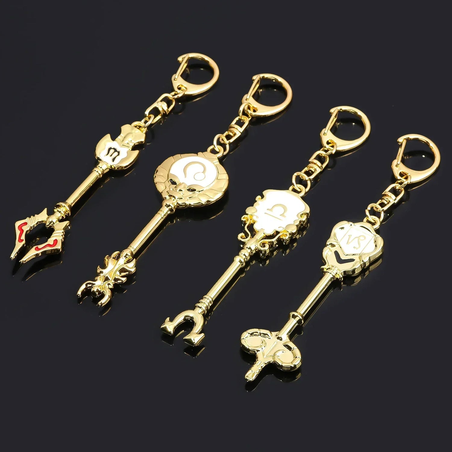 Porte-clés 12 Clés du Zodiaque - BAKASHOP