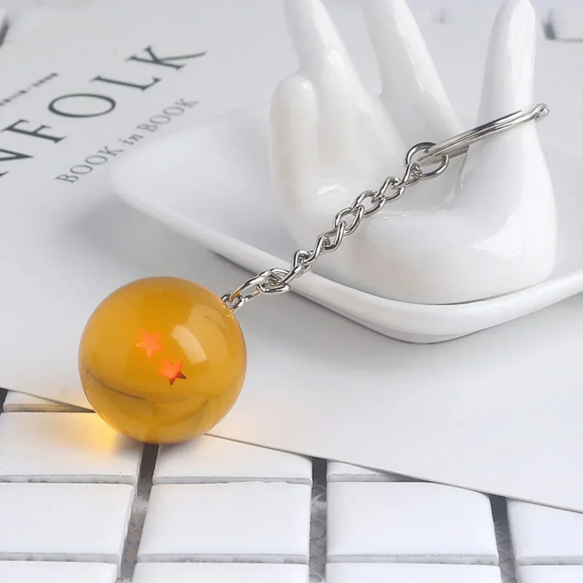 Porte-clés Boule de cristal - BAKASHOP