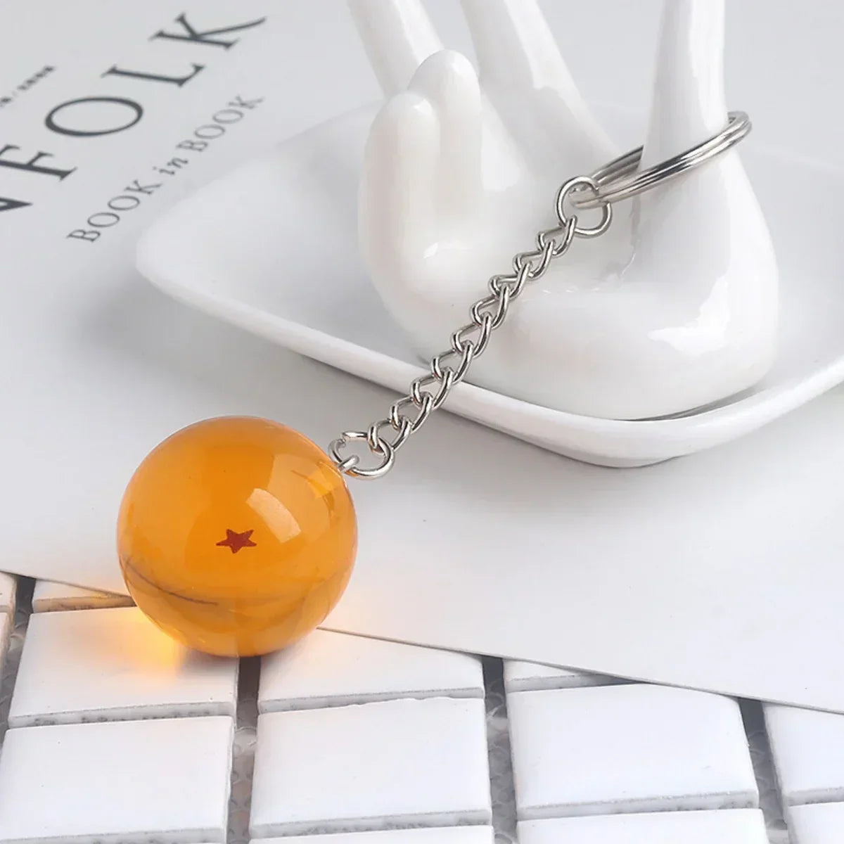 Porte-clés Boule de cristal - BAKASHOP