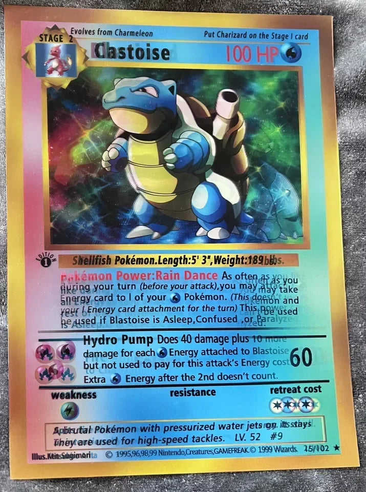 Poster Dracaufeu, Tortank et Florizarre 3 en 1 – Effet 3D - BAKASHOP