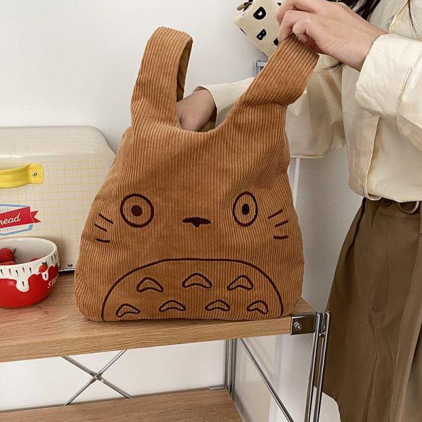 Sac Totoro velours côtelé - BAKASHOP
